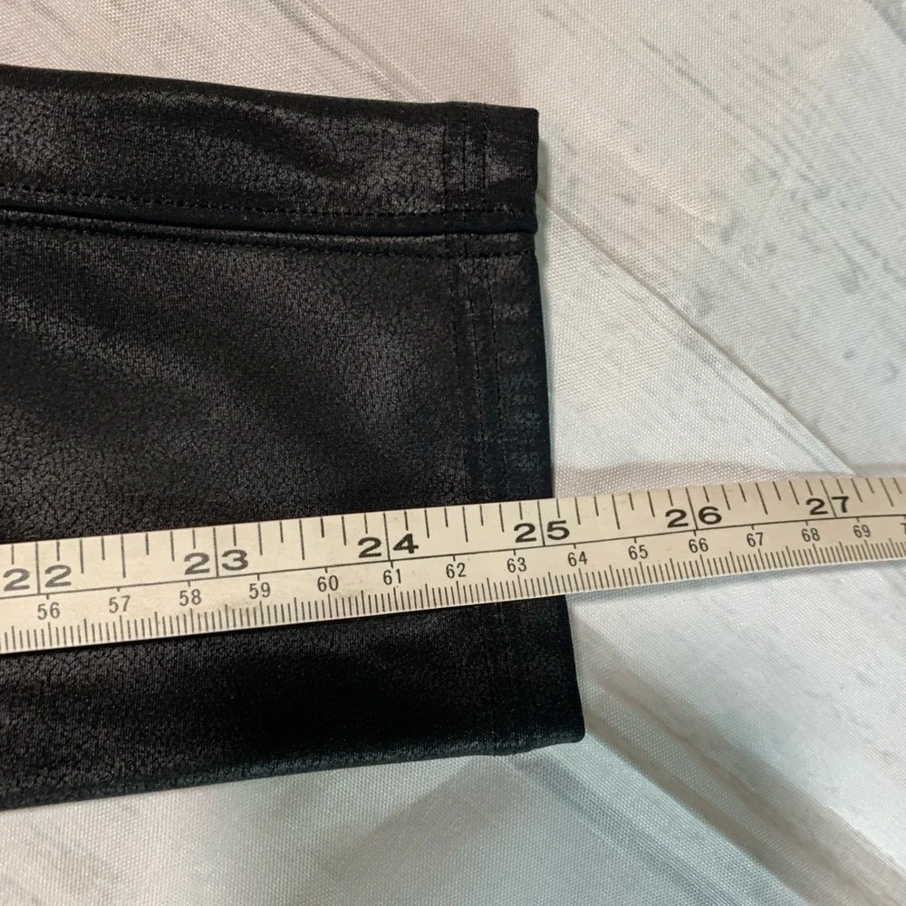 Spanx black leggings. Size L.